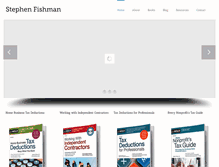 Tablet Screenshot of fishmanlawandtaxfiles.com